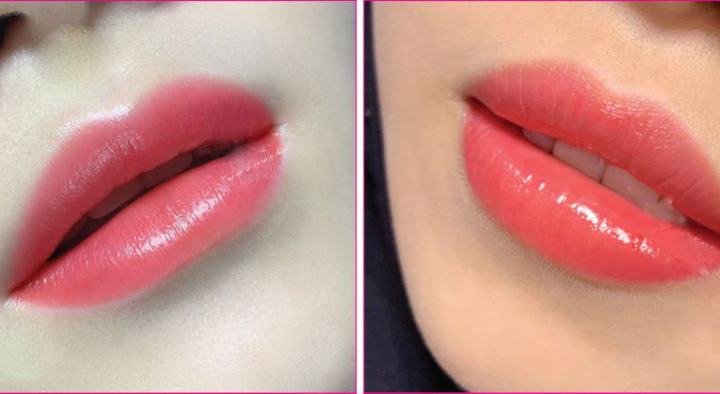 phun môi tán màu light touch