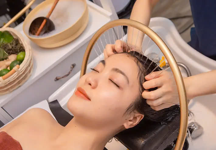 gội đầu dưỡng sinh