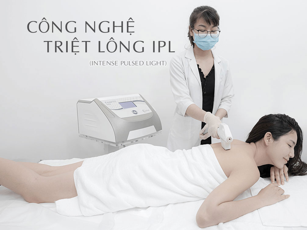triệt lông lưng